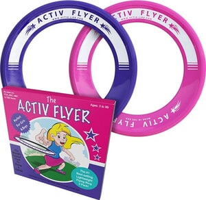 Anneaux Volants Activ Life – Lot De 2, 33 G – Léger, Sûr, Pour Enfants Et Adultes – Jeu Extérieur, Piscine