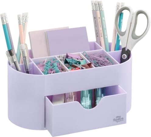 Acrylic Desk Organizing Caddy