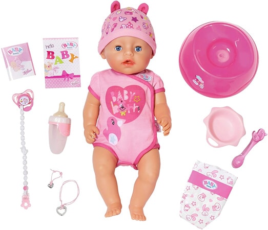 Poupée Bébé avec Accessoires Complets