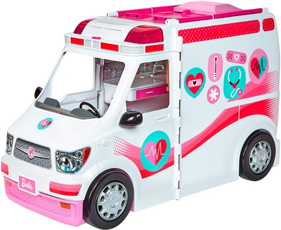 Ambulancia de Barbie que se Convierte en Hospital
