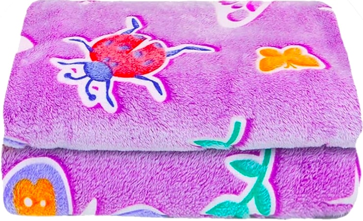 Självlysande fjärilsfilt med hemlig glöd