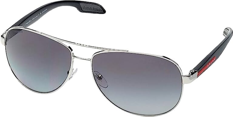 Prada Polarized Aviator Sunglasses