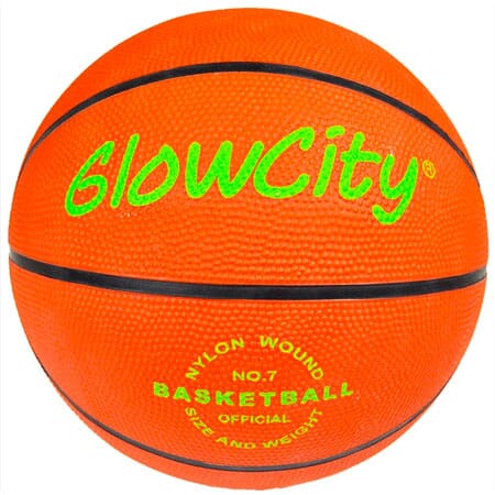 Glowing Regulation-Sized Basketball