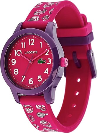 Lacoste Orologio Analogico Quarzo con Cinturino in Silicone