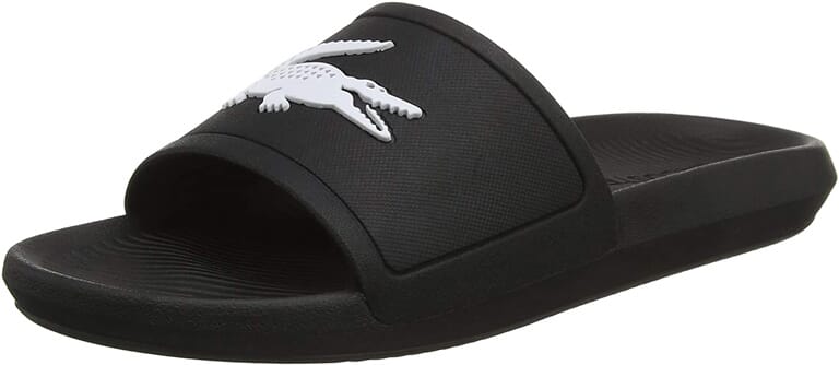 Lacoste Herren Croco Slide Badeschuhe