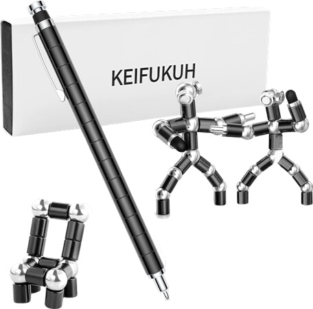 Fidget Pen That Clicks Apart Into Building Pieces