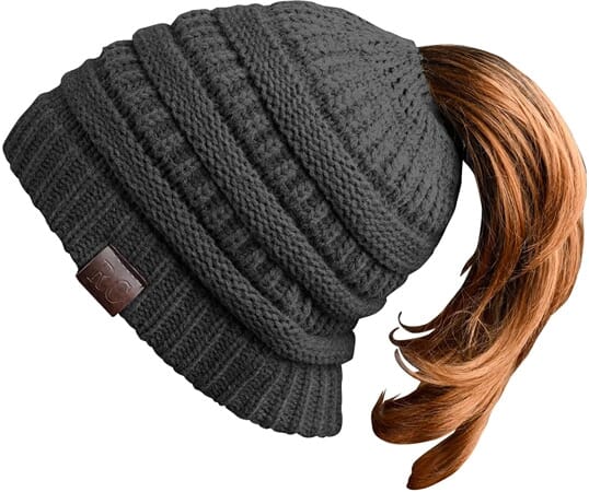 Rich Cotton Women Ponytail Beanie