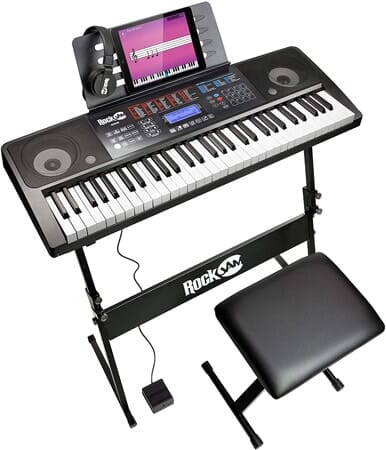 RockJam – Keyboard Elektroniczny, Czarny