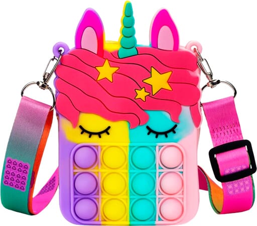 Silicone Unicorn Shoulder Purse