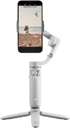 Smartphone-stabilisator för Vloggande