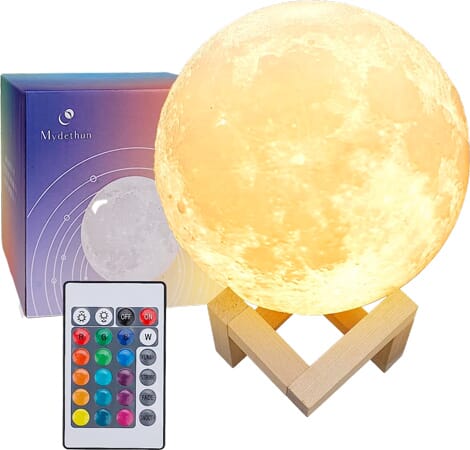 Levitating Moon Night Light