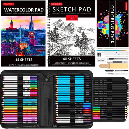 Deluxe Art Kit with Case