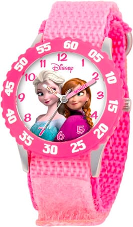 Reloj Analógico Rosa Congelado