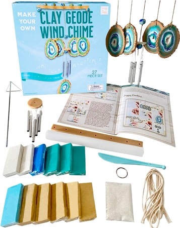Clay Geode Wind Chime Craft Kit