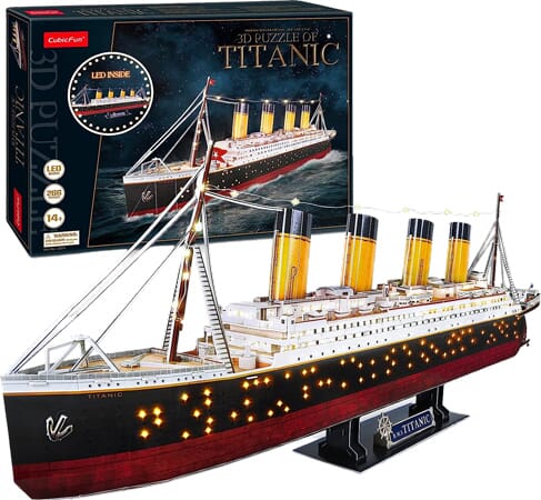 Puzzle Titanic LED 3D