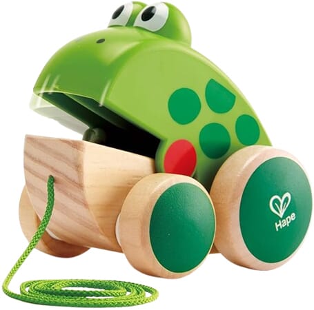 Grenouille Marcheuse en Bois