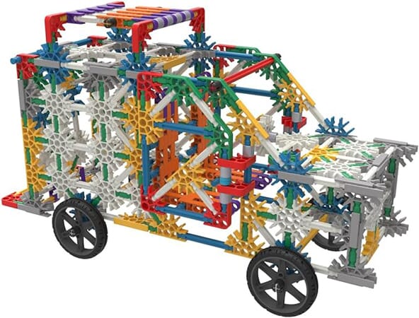 Stacja Inżynieryjna K'NEX z Ruchomymi Mechanizmami