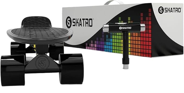 Skateboard Cruiser Rétro pour Débutants