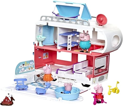 Peppa Pig Omvormbare Kampeerwagen