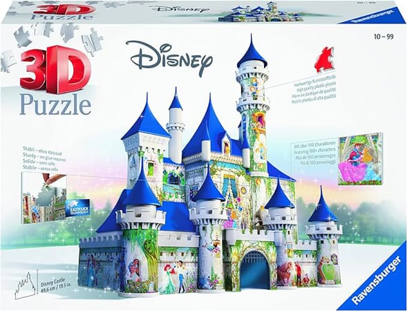 Château Disney en Puzzle 3D à Emboîter