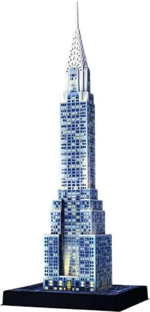 Świecący Model 3D Chrysler Building