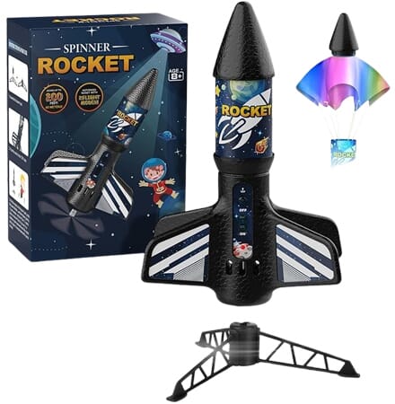 Zestaw Rakiet Świetlnych Sky Scout z Wyrzutnią