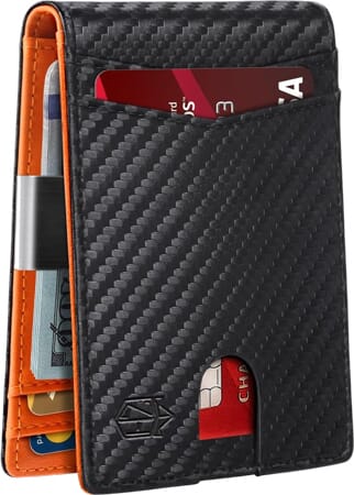 RFID-geschützte schlanke Geldbörse für Jugendliche