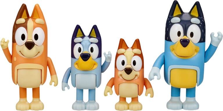 Bluey Familie Speelfigurenset