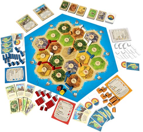 CATAN - Strategiczna Gra Planszowa z Systemem Handlu