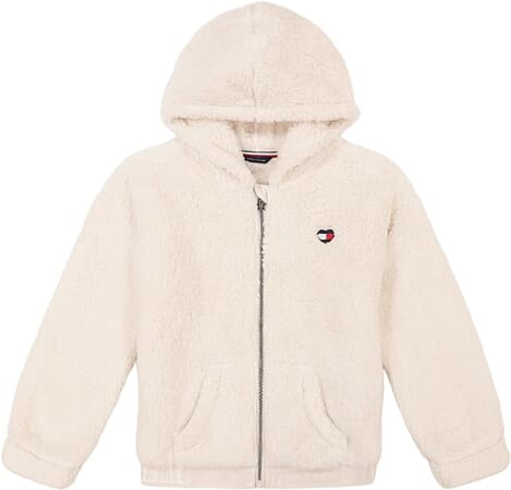 Mysig Fleecehoodie med Dragkedja