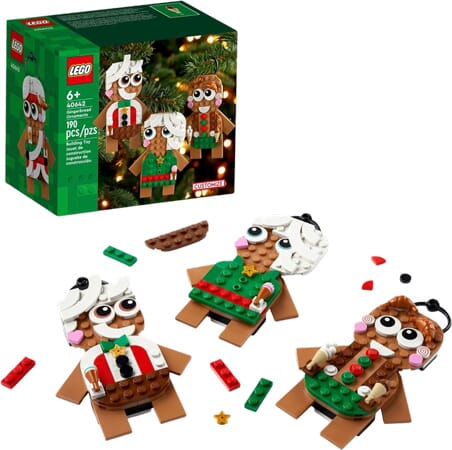 Zestaw LEGO do Budowania Piernikowych Przyjaciół