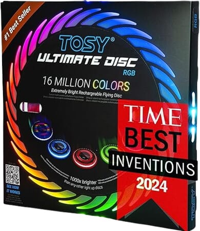 Frisbee LED Multicolore