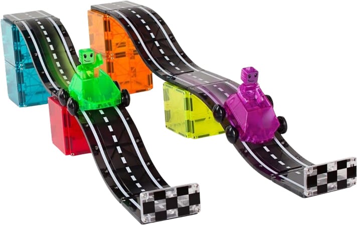 Magnetische Racebaan Bouwblokken Set