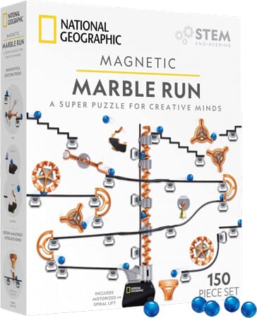 Magnetische Knikkerbaan voor aan de Muur