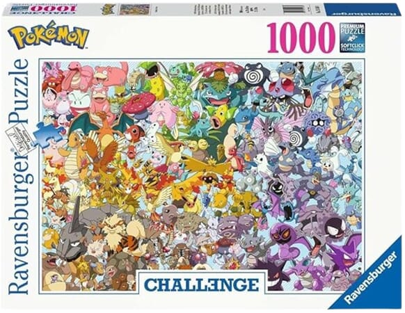 Puzzle Ravensburger Original Pokémon Softclick 1000 elementów