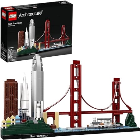 Model LEGO Panorama San Francisco do Ekspozycji