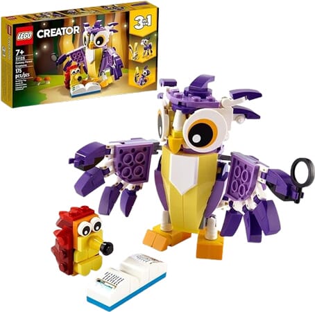 Leśne Stworzonka LEGO 3w1 z Ruchomymi Elementami