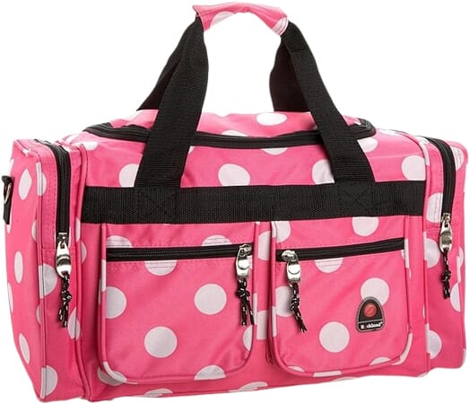 Bolso de Viaje con Lunares para Adolescentes