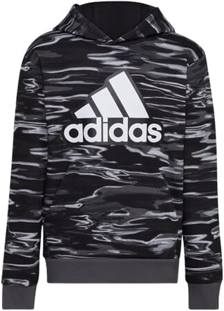 Młodzieżowa Bluza adidas z Marmurowym Wzorem Moro