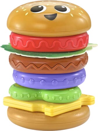 Grand Burger Éducatif avec Surprises Tournantes