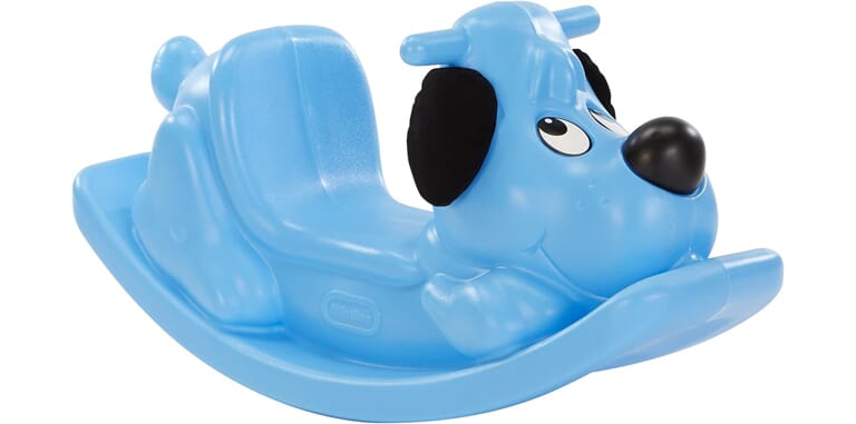 Cagnolino a Dondolo in Plastica Resistente