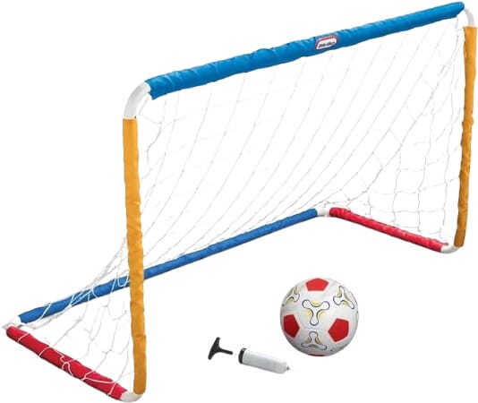 Metal Soccer Goal Built for Toddler Chaos