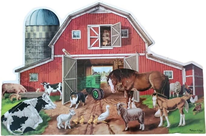 Grote Boerderij Ontdekkingspuzzel