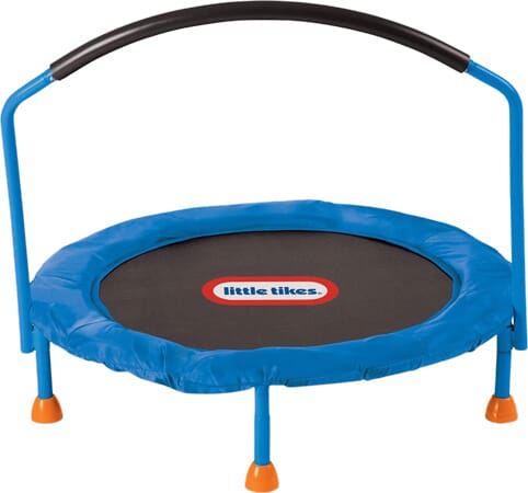 Trampolín Little Tikes con Barra de Sujeción
