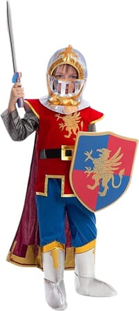Disfraz de Caballero Medieval con Espada y Escudo