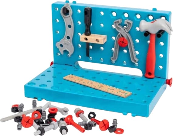 BRIO 2-in-1 Werkbank & Gereedschapskist