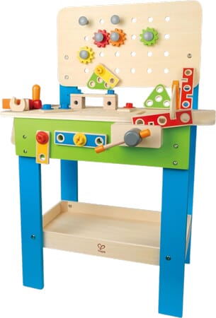 Établi en Bois Ajustable pour Enfants