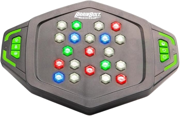 Jeu de Mémoire BrainBolt à Séquences Lumineuses
