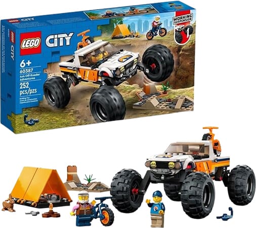 LEGO Zestaw Monster Truck z Przygodą Kempingową