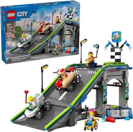 Zestaw LEGO City Wyścigowa Rampa z Autkami